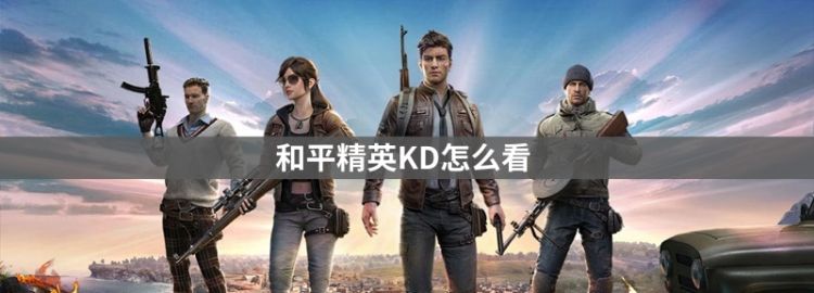 和平精英KD怎么看，《和平精英》KD怎么算图1